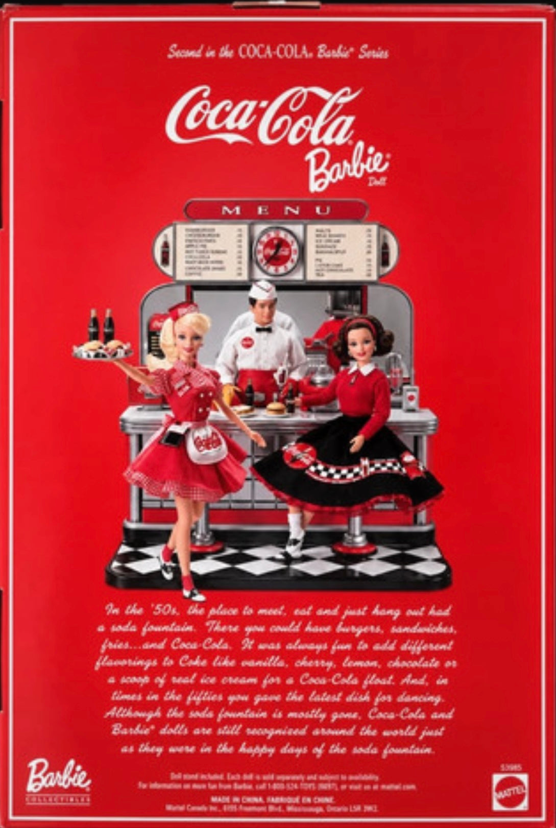 1999 Mattel Coca-Cola Barbie — Collector Edition
